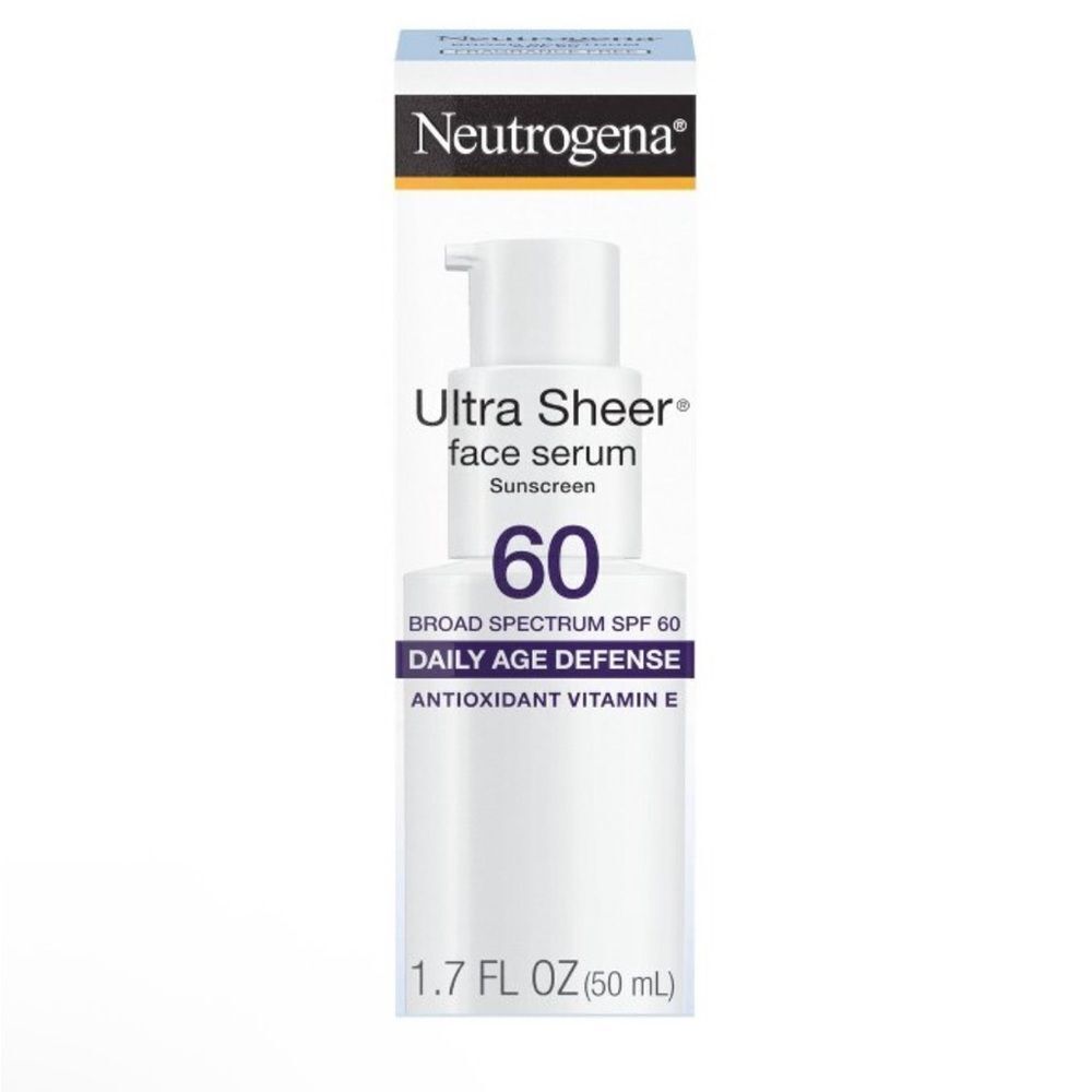Neutrogena Ultra Sheer Face Serum 60 SPF 1.7oz